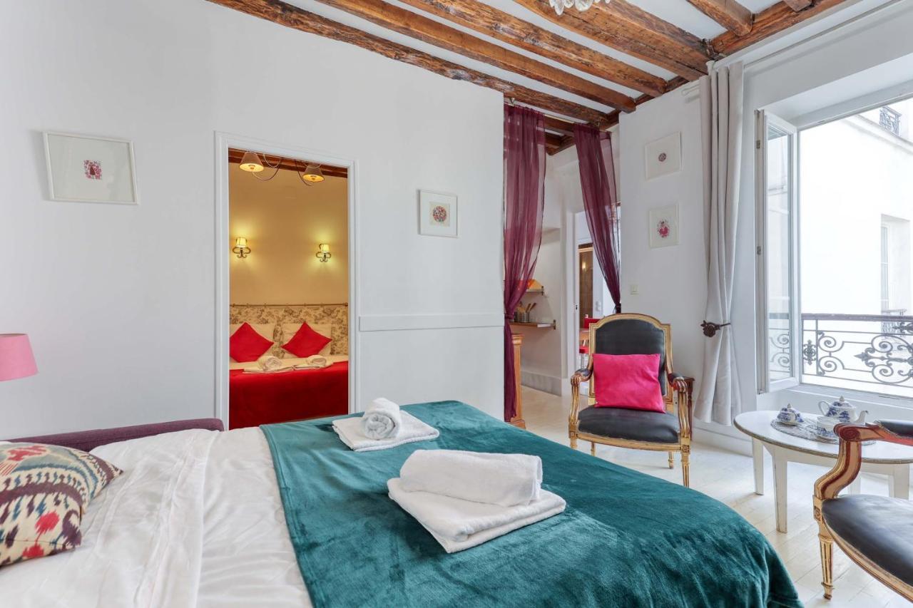 Apartamento Parisian Cocoon 1Bdr Flat - Prime Loc Le Marais Exterior foto