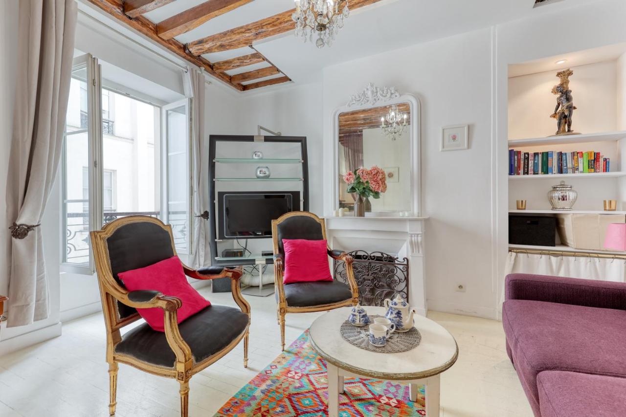 Apartamento Parisian Cocoon 1Bdr Flat - Prime Loc Le Marais Exterior foto