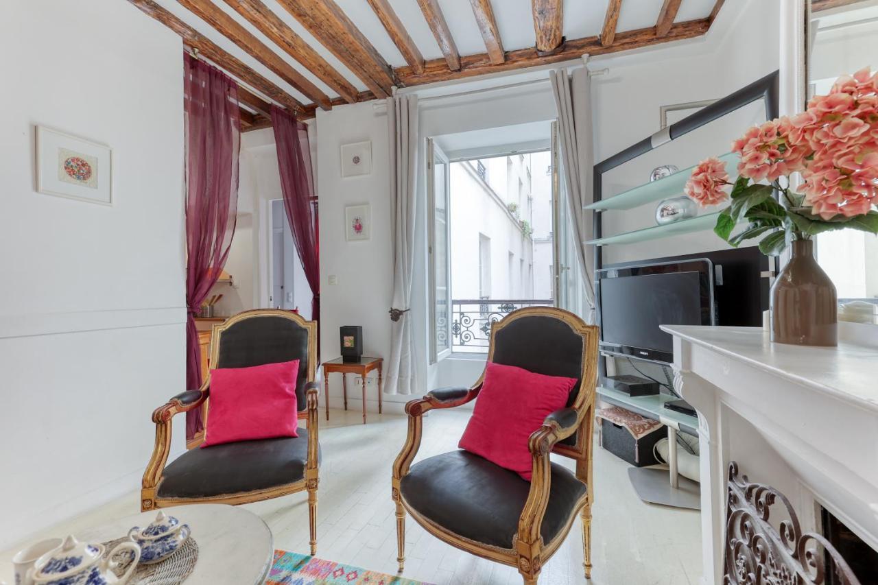 Apartamento Parisian Cocoon 1Bdr Flat - Prime Loc Le Marais Exterior foto